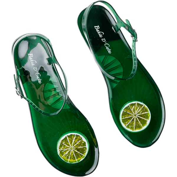 Women's Fruit Design Sandals Lemon